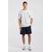 America Today relaxed fit T-shirt met print - lichtgrijs