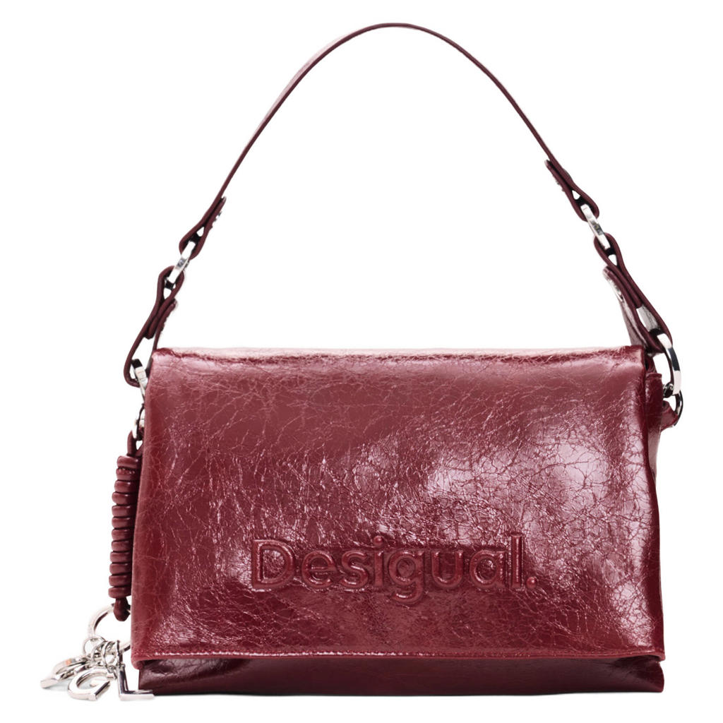 Desigual schoudertas donkerrood