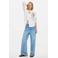 Desigual blouse met print - wit