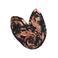 Desigual sjaal met bloemen zwart/multi
