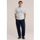 WE Fashion oversized T-shirt met backprint - grijs