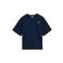 WE Fashion T-shirt met backprint - donkerblauw