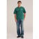 WE Fashion oversized T-shirt met backprint - ranger