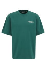 thumbnail: WE Fashion oversized T-shirt met backprint - ranger
