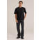 WE Fashion oversized T-shirt met backprint - zwart