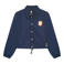 KNVB Nederlands Elftal Crop Jacket Blauw
