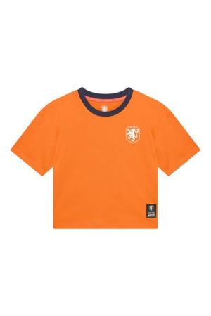 Nederlands Elftal Crop T-Shirt Oranje