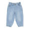 QPI Mini regular fit barrel jeans - lichtblauw