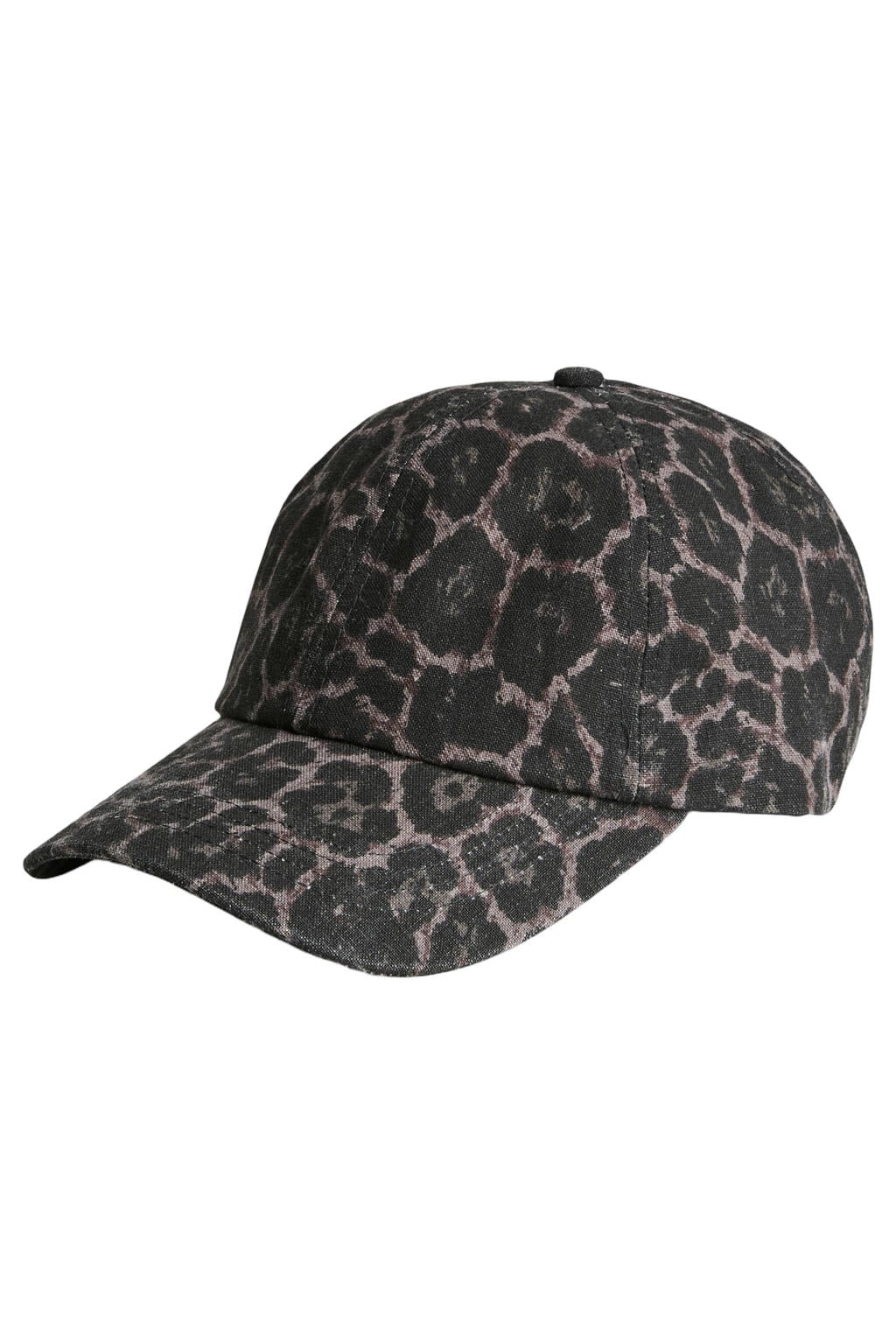 PIECES pet PCBARAH met panterprint donkerbruin