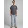 JJ REBEL JUNIOR T-shirt met backprint - grijs