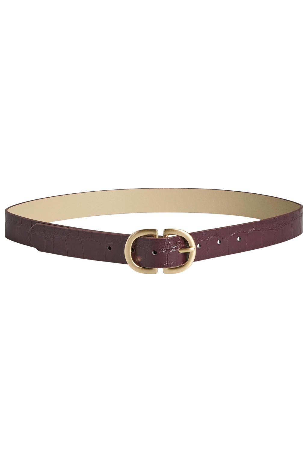 PIECES riem PCJUVA bordeauxrood