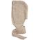 PIECES balaclava PCREBEKKA beige