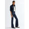 Wrangler flared jeans - donkerblauw