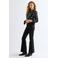 Wrangler flared jeans - zwart