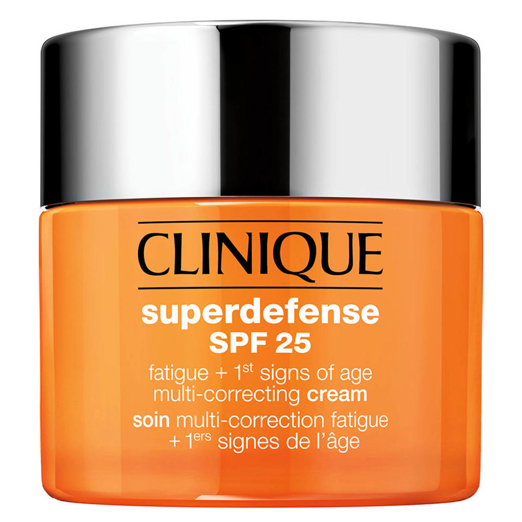 Clinique Superdefense Multi-Corrigerende Crème tegen Vermoeidheid + 1e Tekenen van Veroudering - Type 1,2