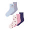 NAME IT MINI sokken met print - roze/meerkleurig (set van 5)