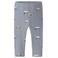 NAME IT BABY katoenen babybroek met print - lichtblauw