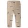 NAME IT BABY katoenen babybroek met print - lichtbruin