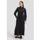 Lee spijkerjurk met split - black denim