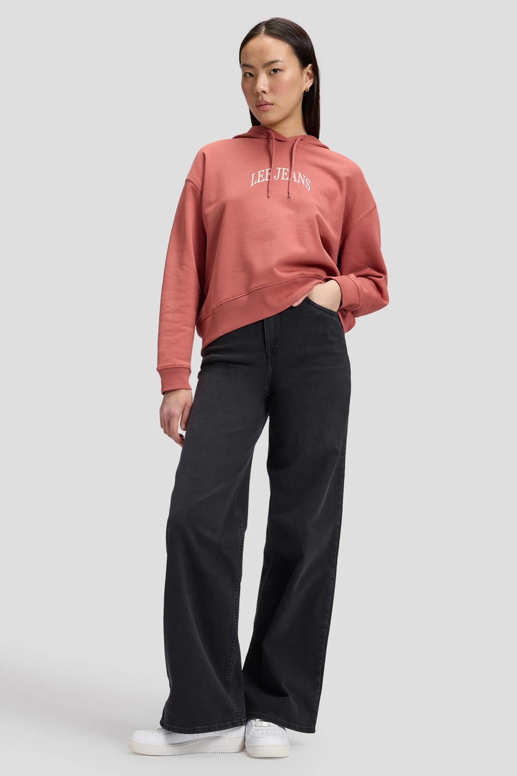 Lee high waist wide leg jeans