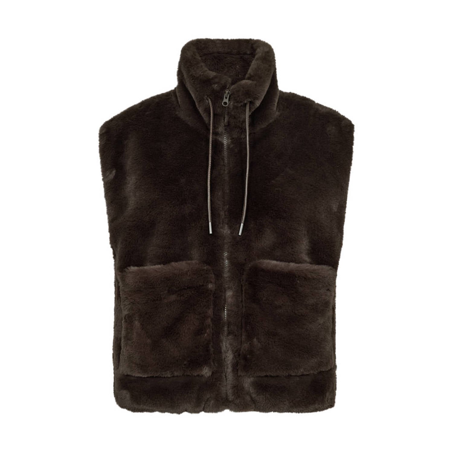 FREEQUENT bodywarmer donkerbruin