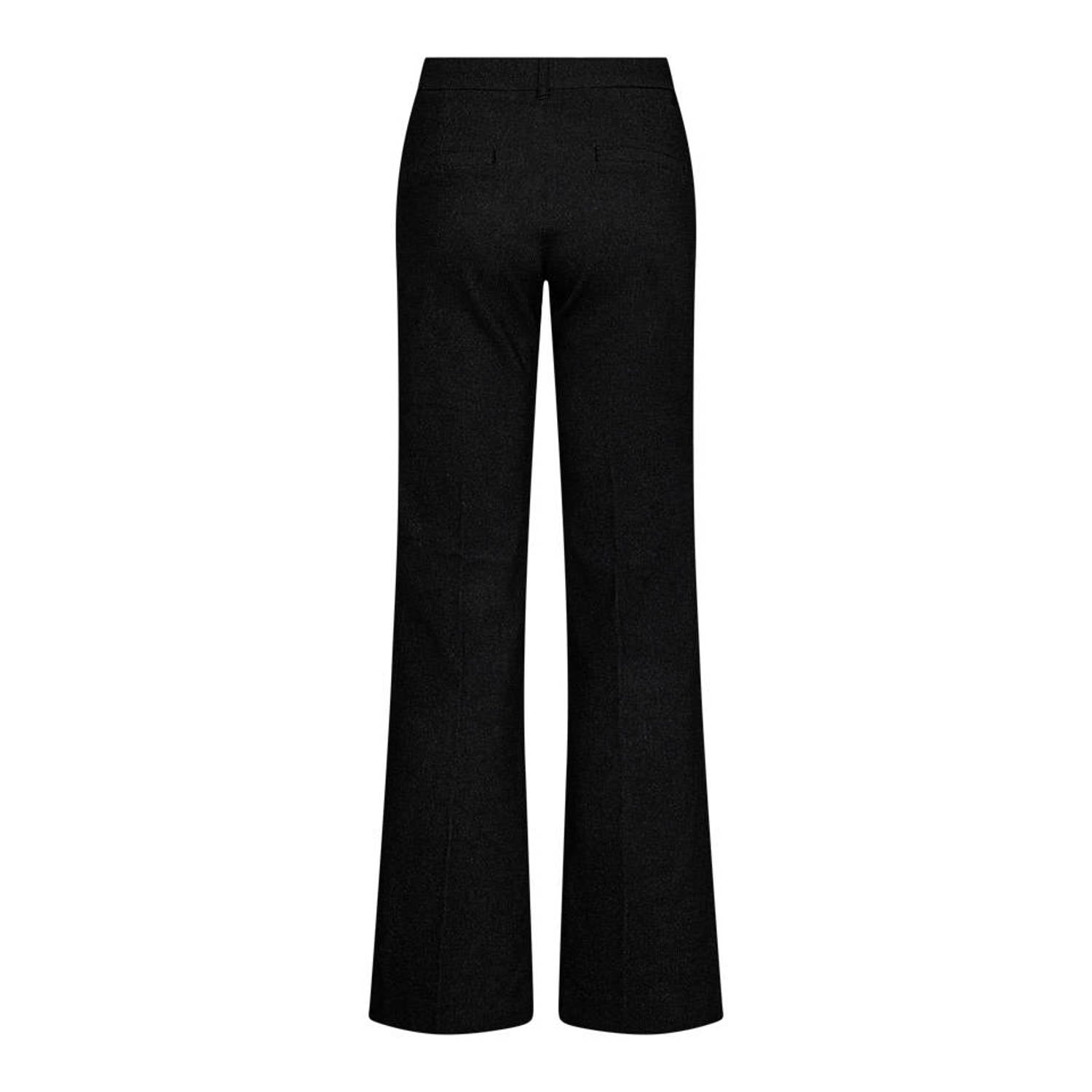 FREEQUENT straight leg pantalon zwart