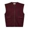 FREEQUENT gilet - donkerrood
