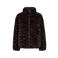 FREEQUENT faux fur jas - donkerbruin