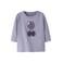 NAME IT BABY rechtvallende longsleeve met print - lila