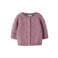 NAME IT BABY katoenen rechtvallend gebreid vest - paars