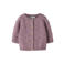NAME IT BABY katoenen rechtvallend gebreide vest - paars