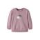 NAME IT BABY sweater met print - oudroze