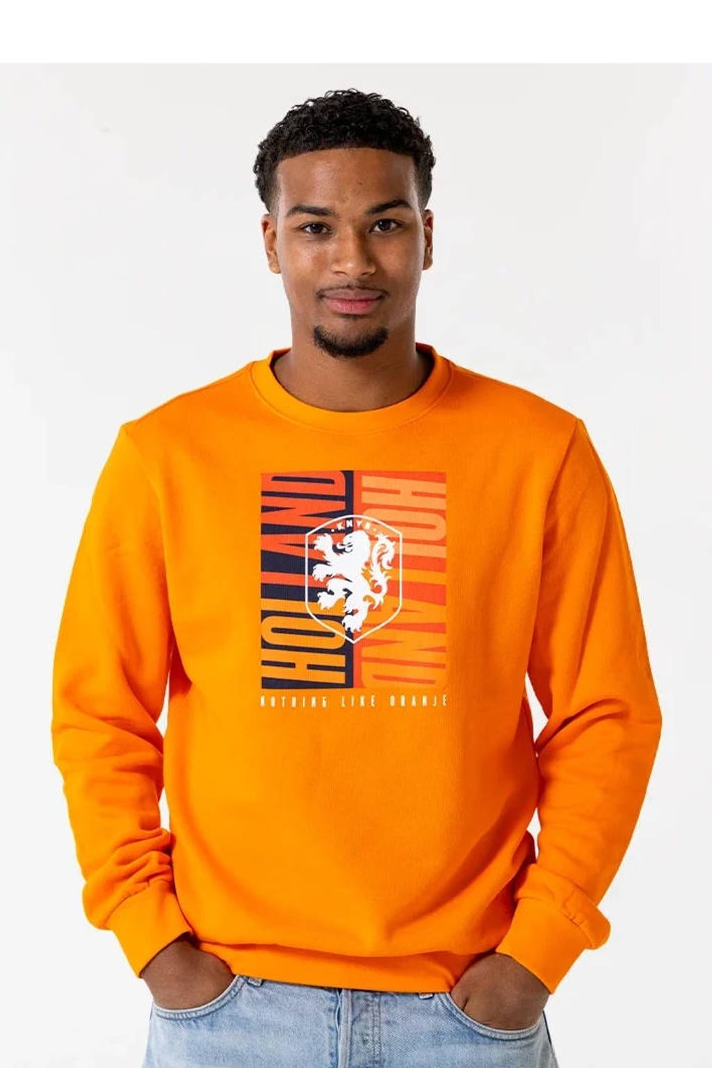 KNVB Nederlands Elftal Sweater Oranje