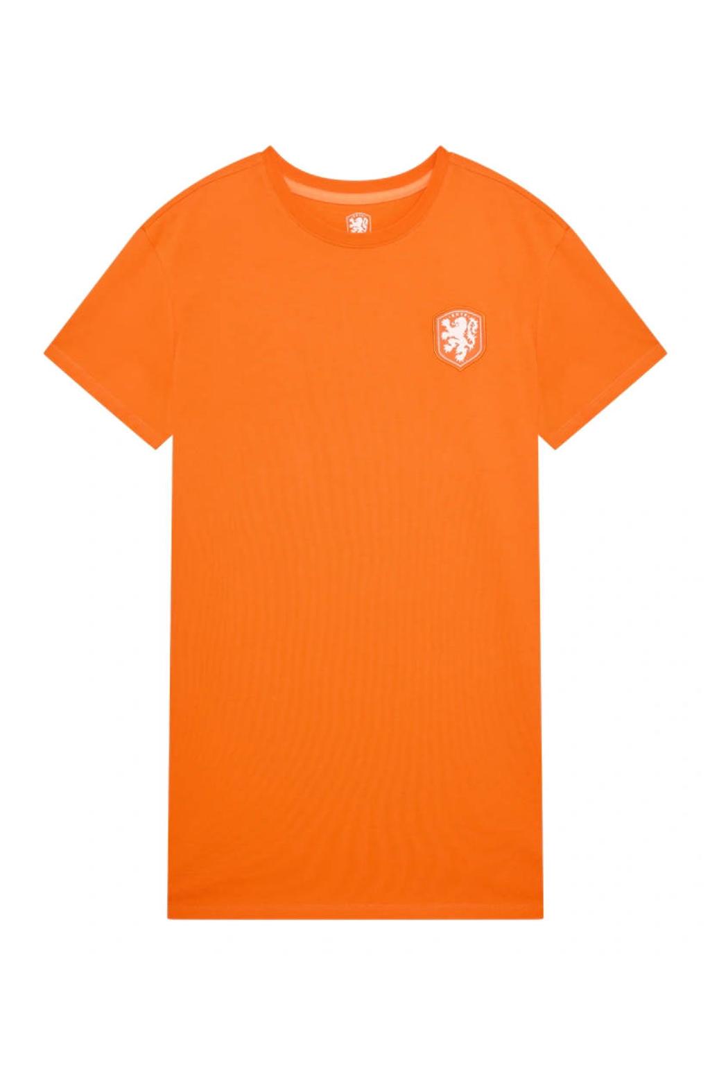KNVB Nederlands Elftal T-Shirt Jurk Oranje