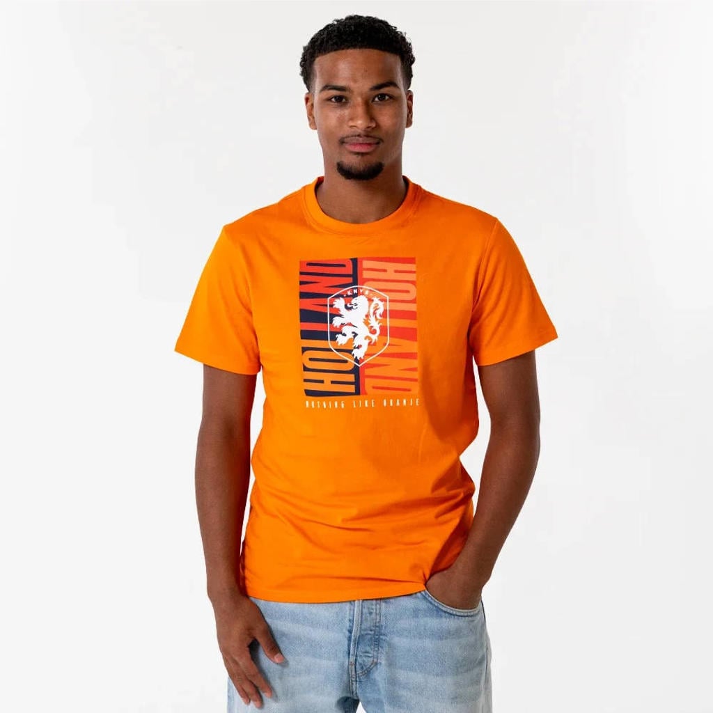KNVB Nederlands Elftal T-Shirt Oranje