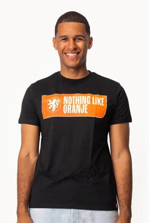 Nederlands Elftal T-Shirt Zwart