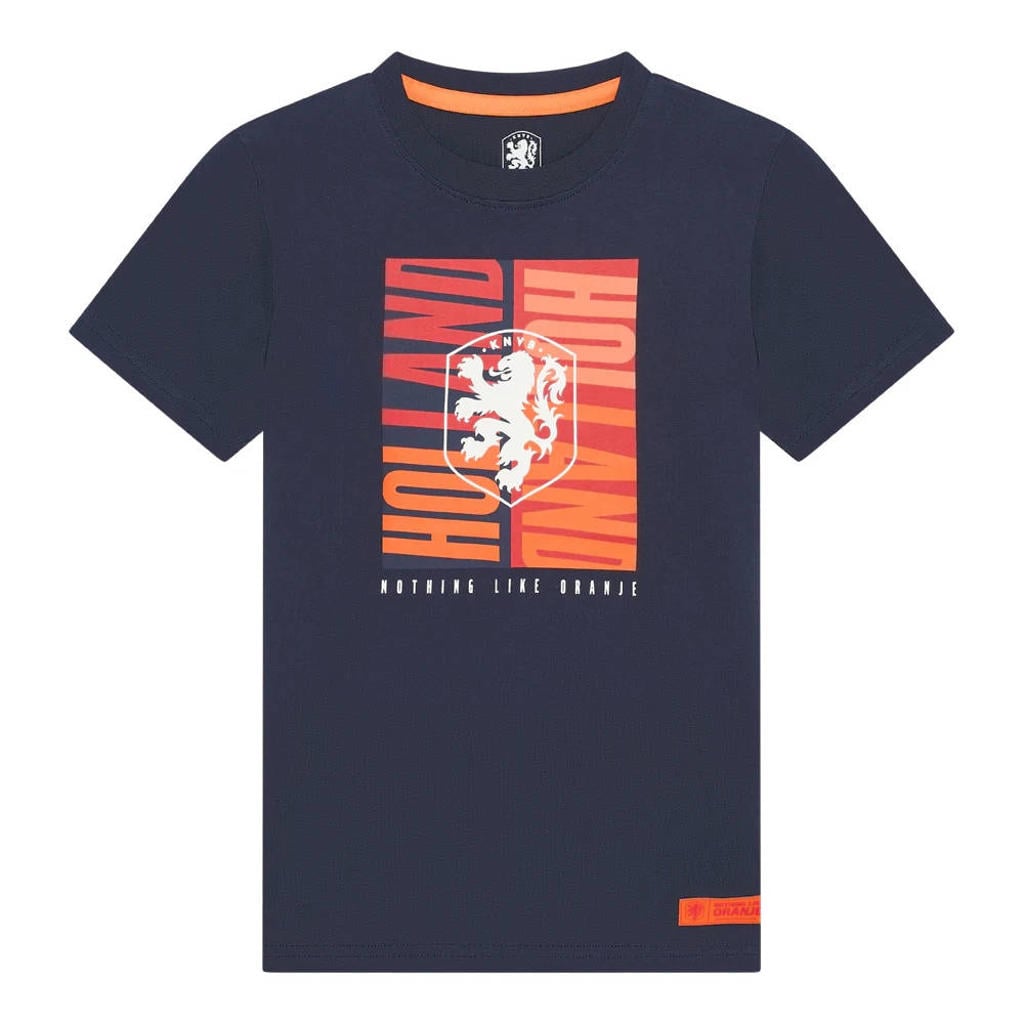KNVB Nederlands Elftal T-Shirt Blauw