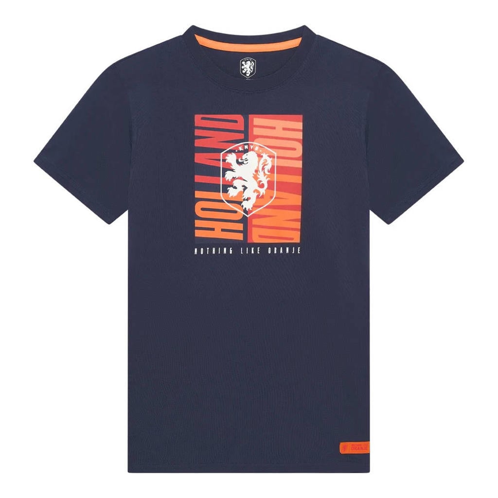 KNVB Nederlands Elftal T-Shirt Blauw