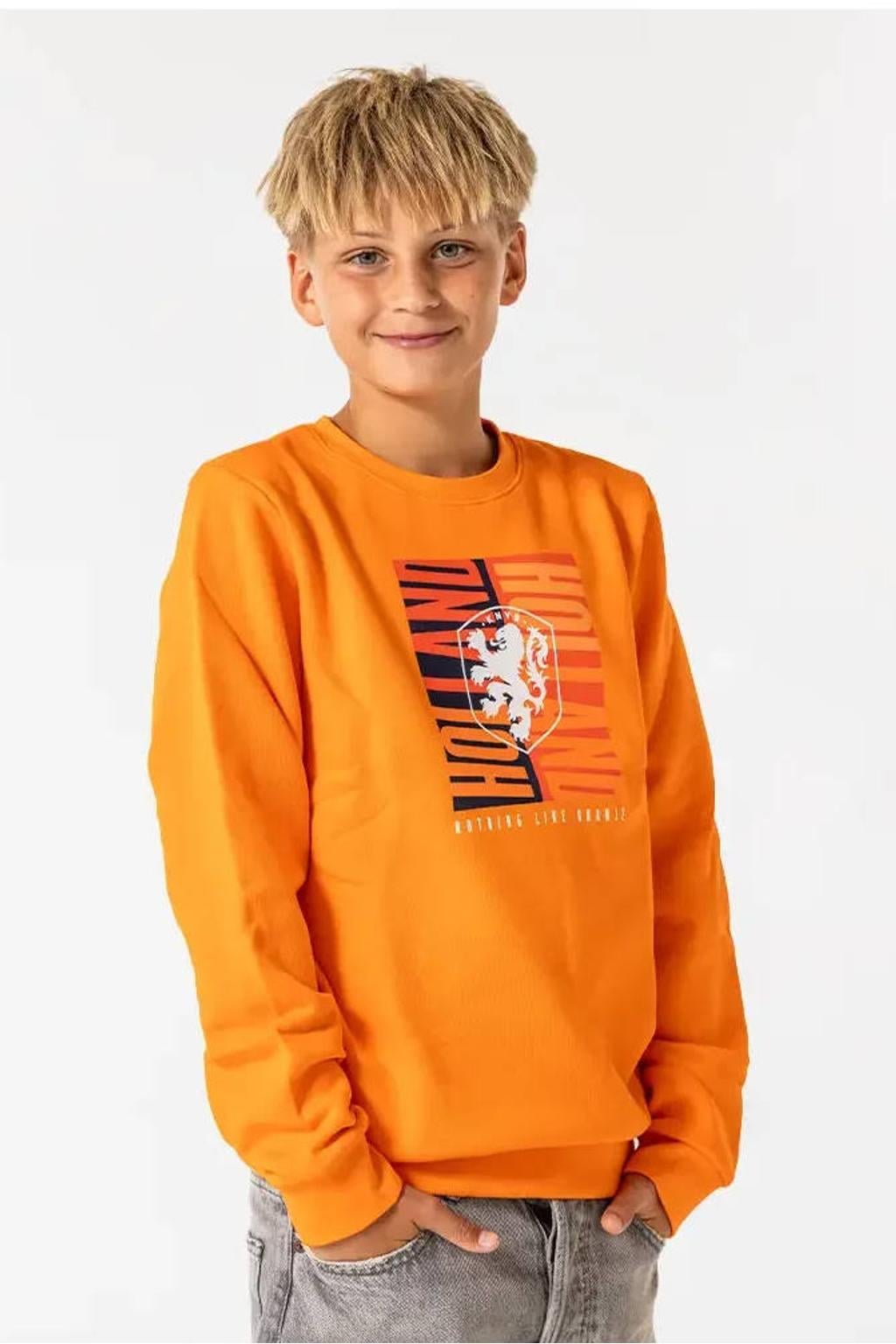 KNVB Nederlands Elftal Sweater Oranje