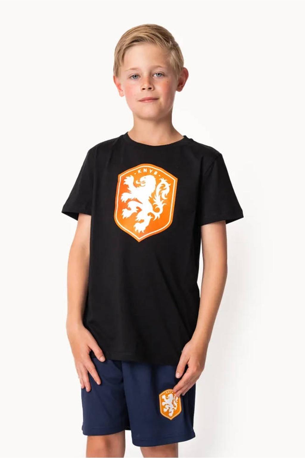 KNVB Nederlands Elftal T-Shirt Zwart