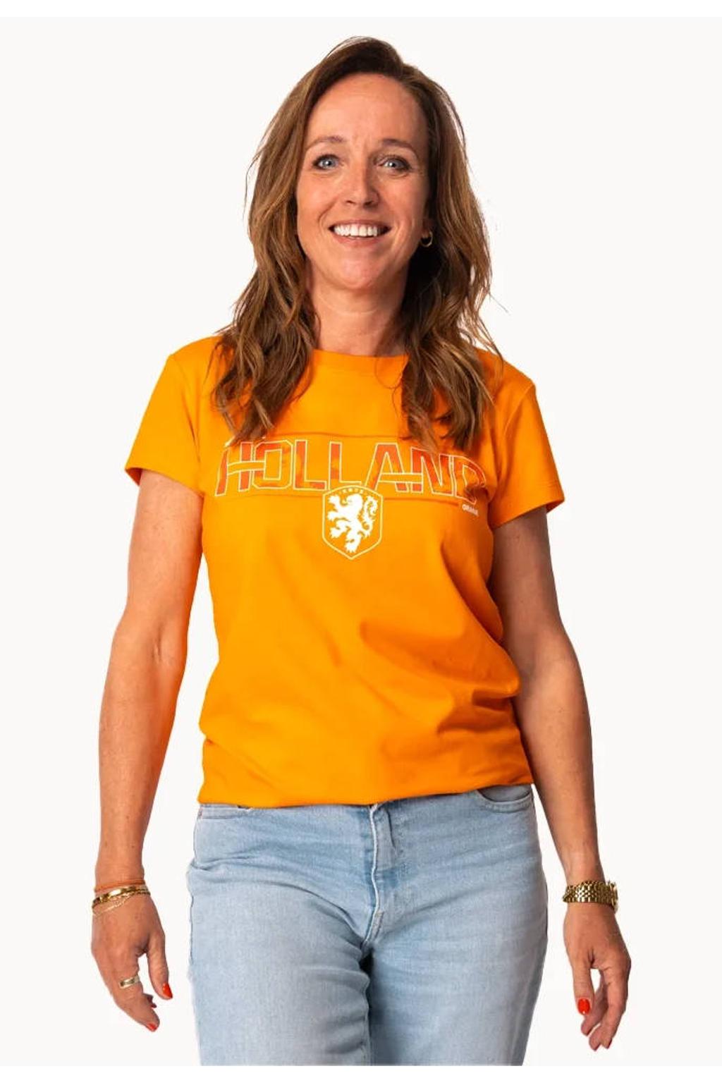 KNVB Nederlands Elftal T-Shirt Oranje