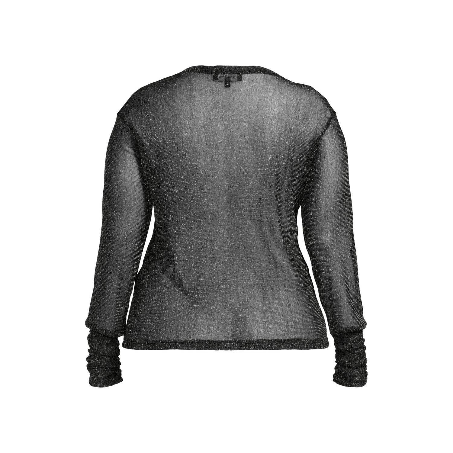 GREAT LOOKS top met lurex zwart