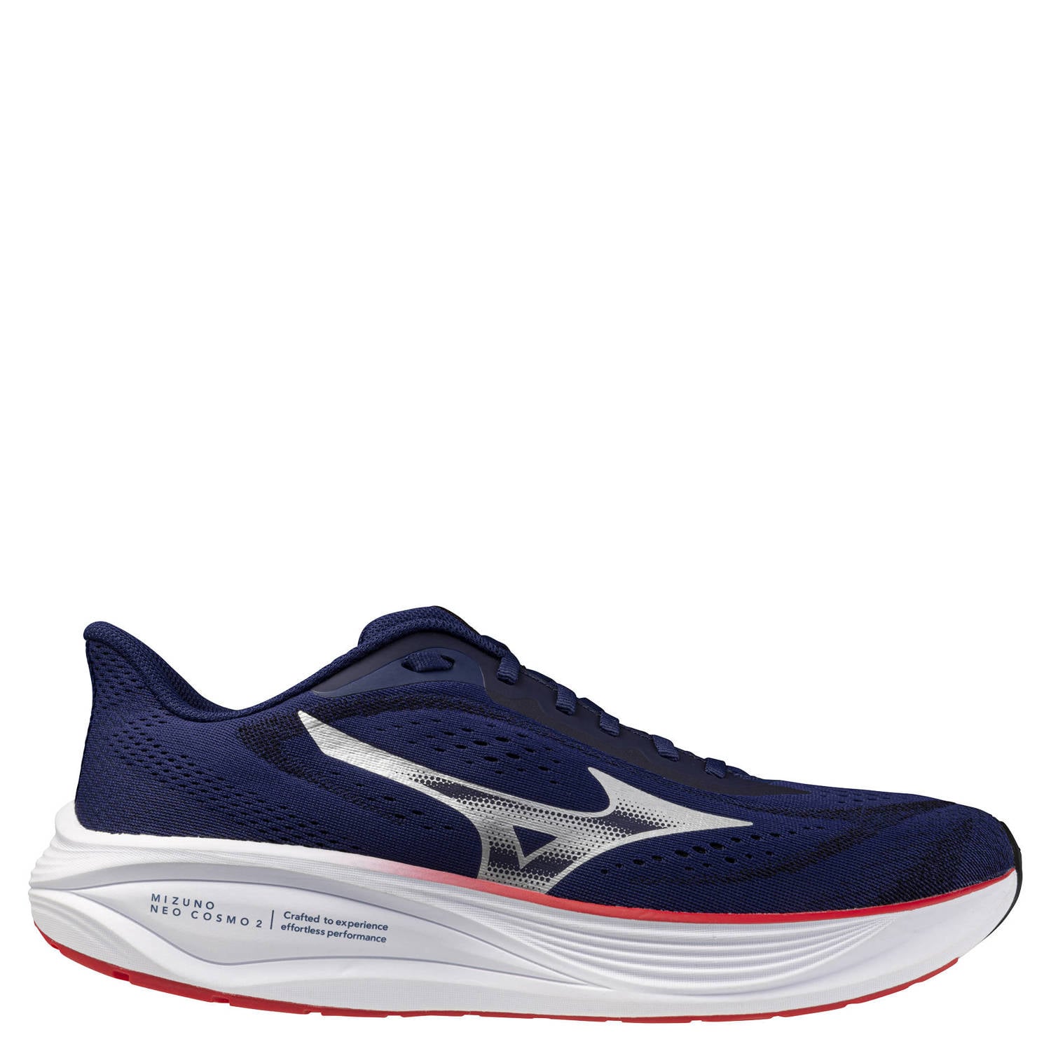 Mizuno Neo Cosmo hardloopschoenen donkerblauw zilvergrijs