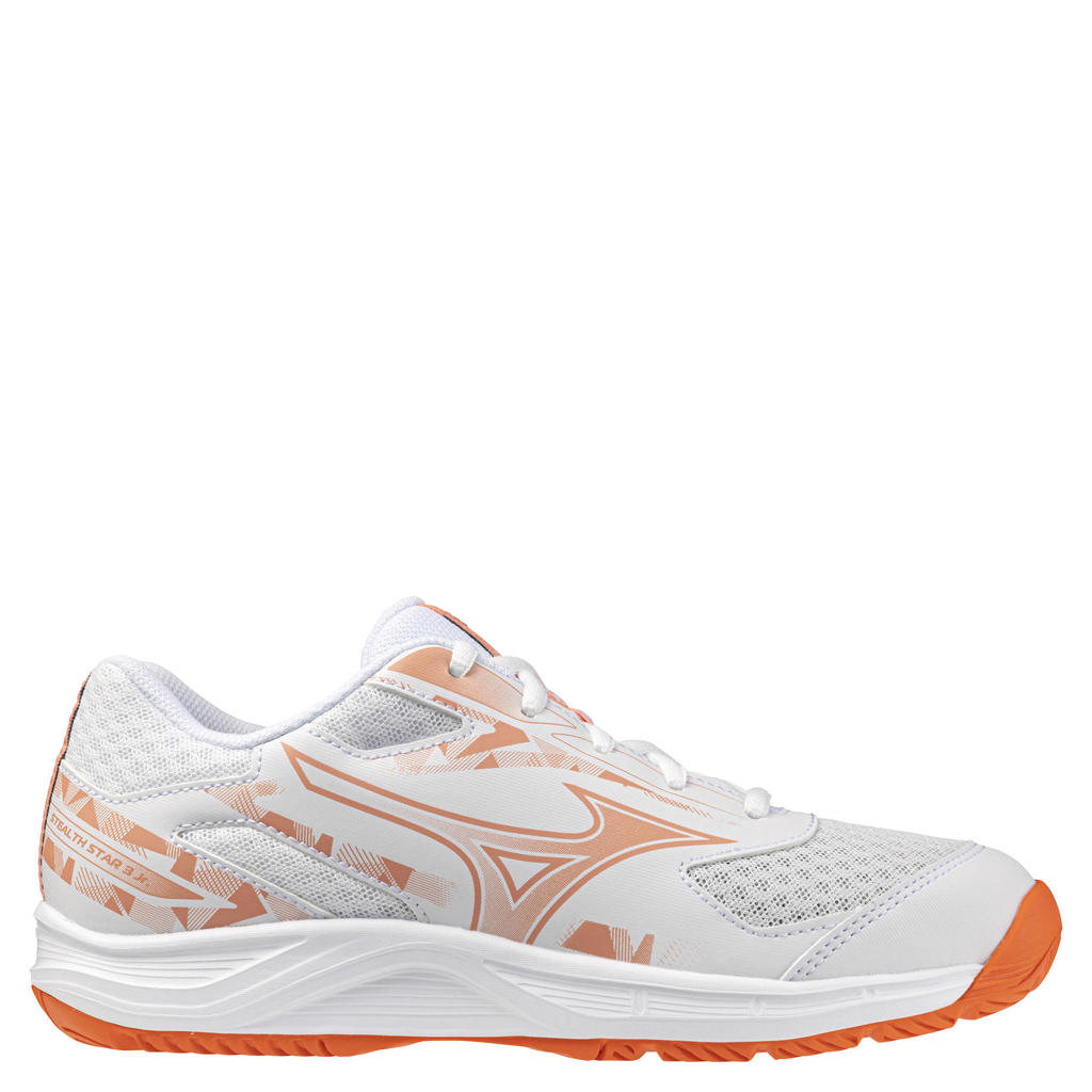 Mizuno Stealth Star sportschoenen - wit/oranje