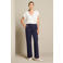 LOLALIZA regular fit broek - donkerblauw