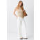 MANGO TEEN low waist wide leg jeans - wit