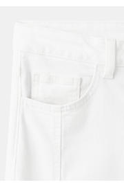 thumbnail: MANGO TEEN low waist wide leg jeans - wit