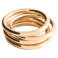 Mango armband - set van 4 goudkleurig