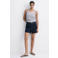 Mango regular fit denim short - donkerblauw