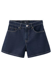 thumbnail: Mango regular fit denim short - donkerblauw